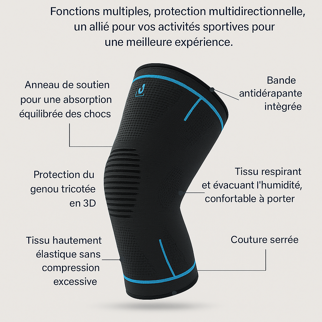 Genouillère de maintien droit ou gauche